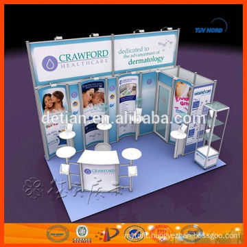 modular aluminium fair exhibition booth for hire